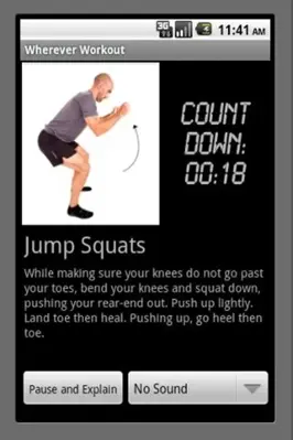 Wherever Workout android App screenshot 2