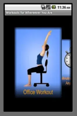 Wherever Workout android App screenshot 3